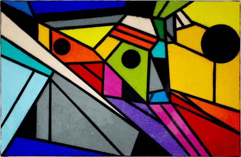 Stoul- 2019 – oru rakugaki – 65×100 cm