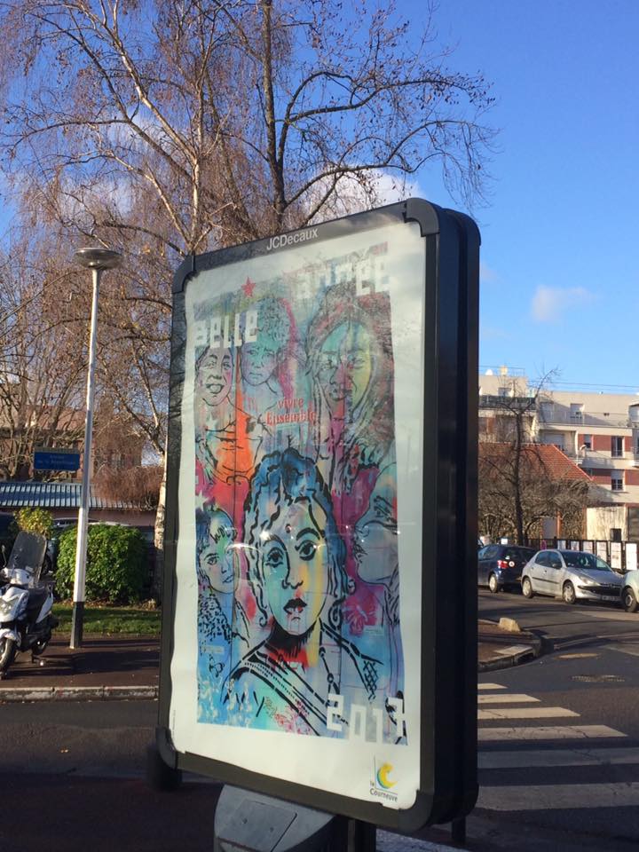 Campagne d’affichage dans la ville