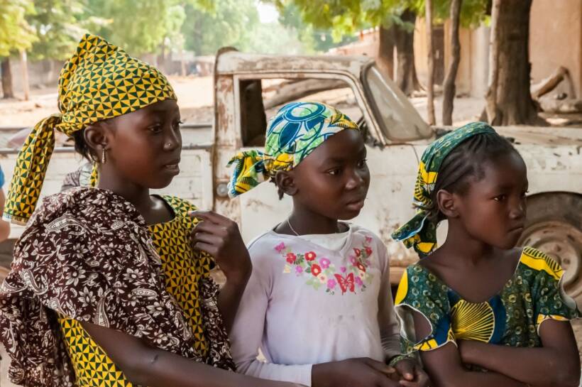 « Les Trois Grâces »
Tam, Cameroun – décembre 2013.
