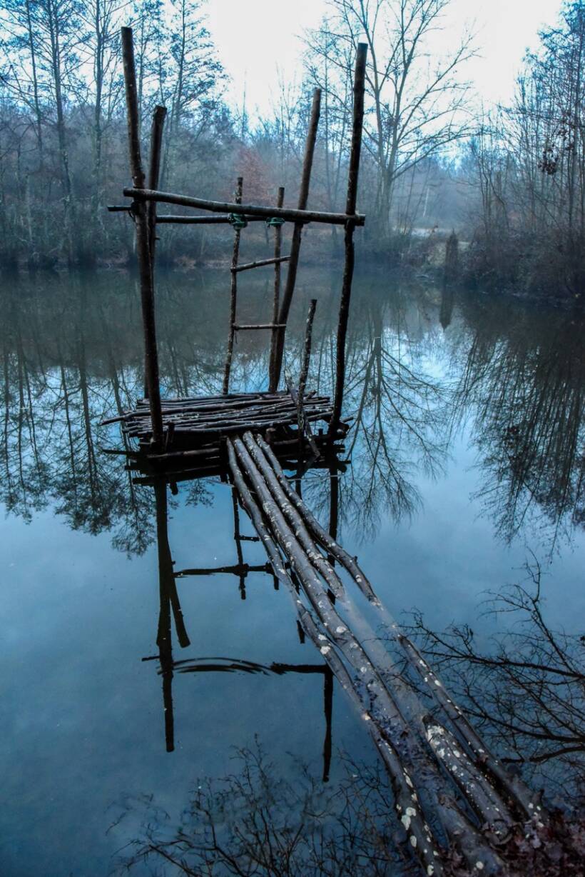 « Ponton »
Le Breuil, France – décembre 2015.
