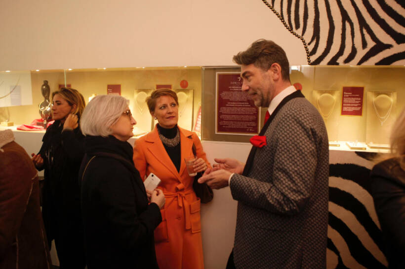 Rencontre artistique, Boutique Goralska, Paris Vendôme