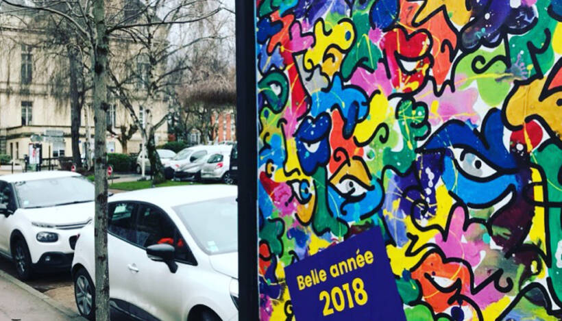 Campagne de Vœux Arty pour la Ville de La Courneuve