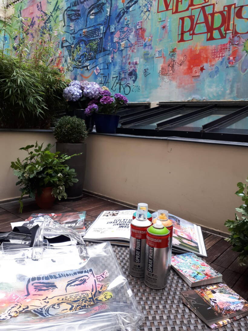 Performance sur sac de IZa Zaro