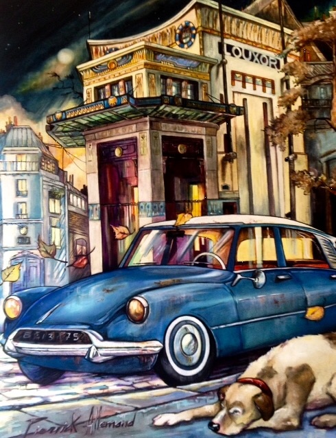 Pierrick Allemand – Le Louxor Paris 146×114 cm