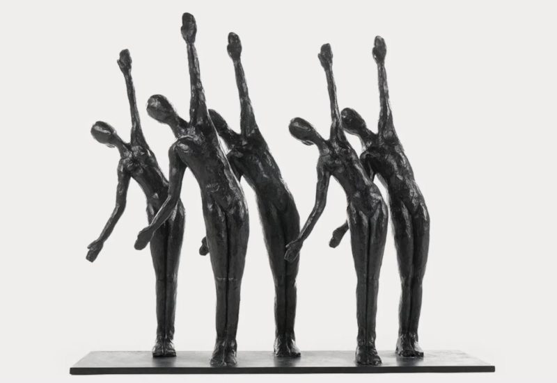 Isabelle Healy – Les albatros – Bronze – 51 x 43 x 14 cm