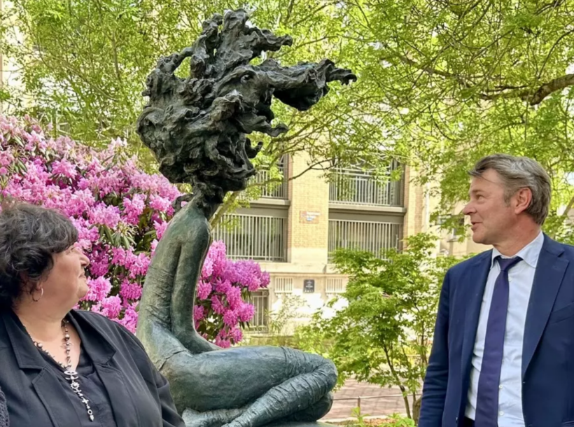 Valérie Hadida s’installe à Troyes