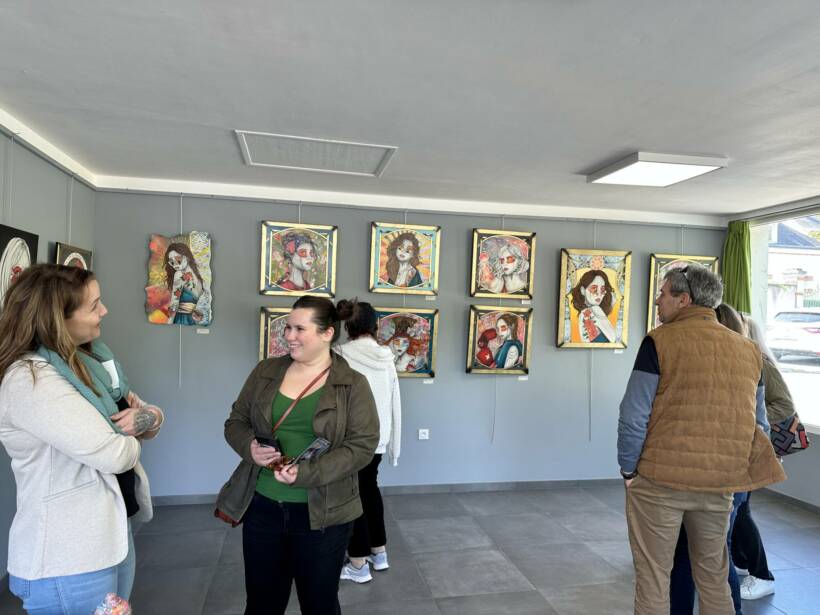 The artist, her works, and you…