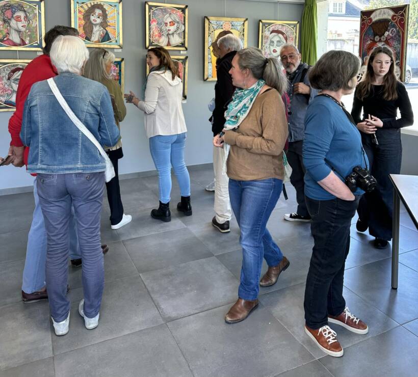 The artist, her works, and you…